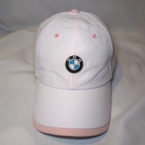 BMW Lifestyle Women's StrapBack Hat Cap Automotive Embroidered LOGO Emblem